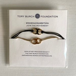 Set of 2 Tory Burch Foundation Bracelets